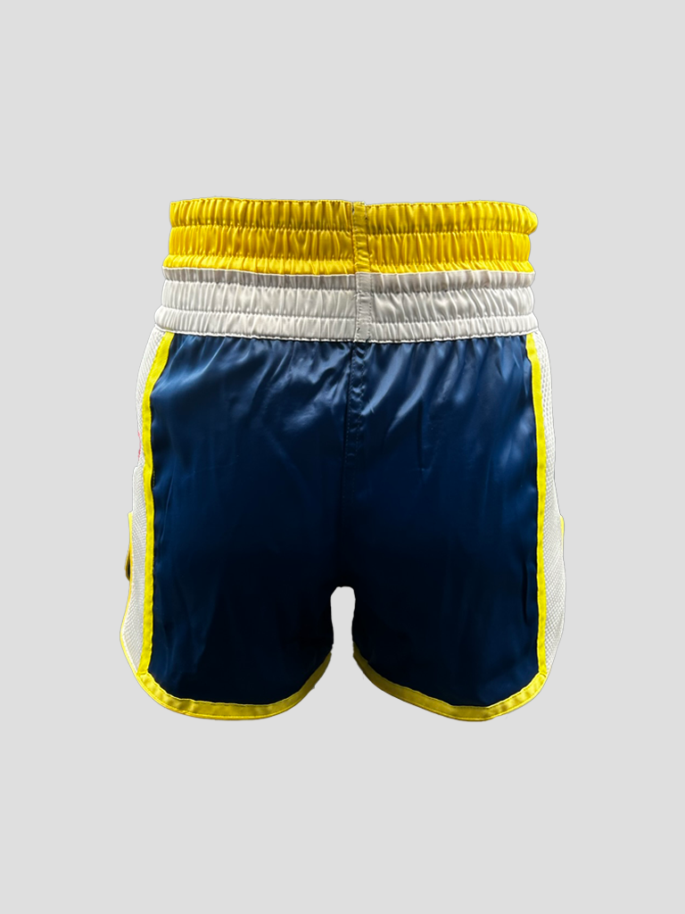 Blue Headshot Shorts