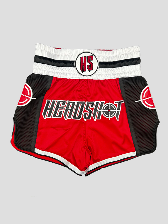 Red Headshot Shorts